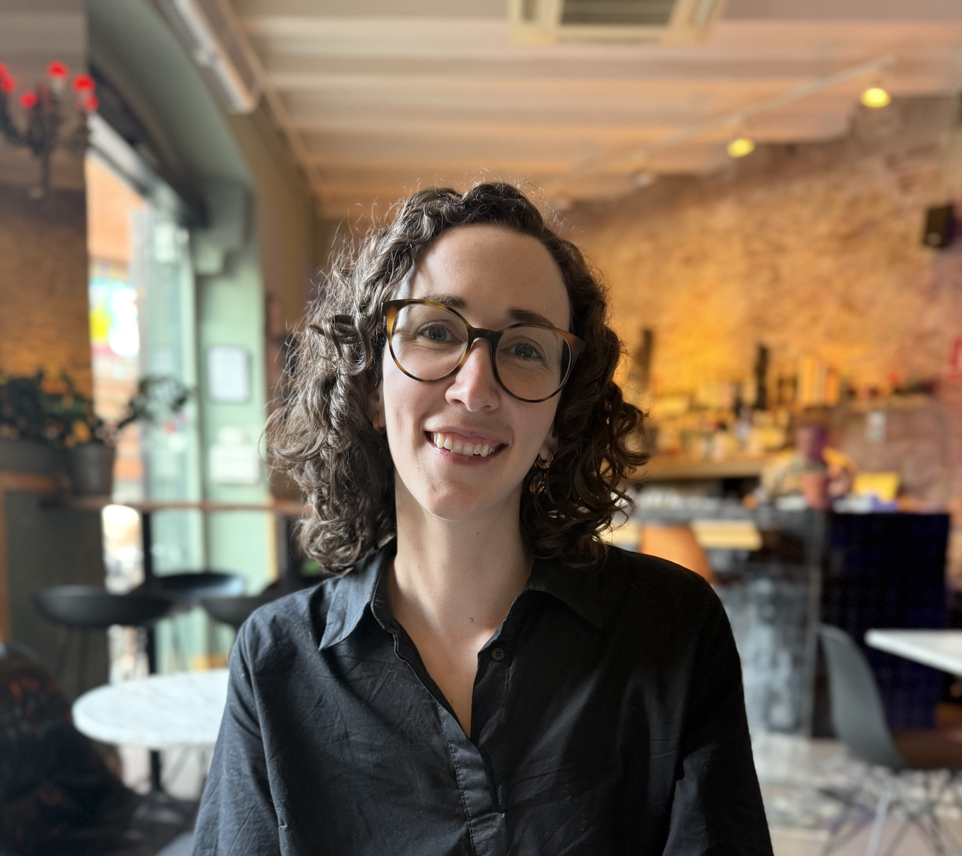 A photo of Cate smiling